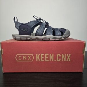Rare KEEN CNX Women's Sandal Hiking Walking Waterproof Denim NIB